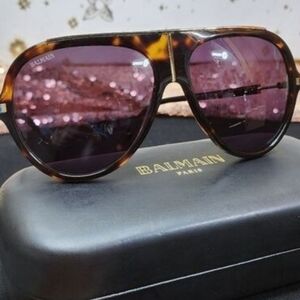 Balmain Paris BL 2104 Sunglasses - DARK TORTOISE NEW IN BOX